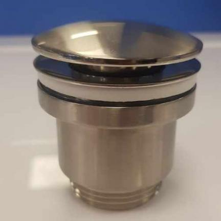 Донный клапан для раковины F62-5 сатин Frap