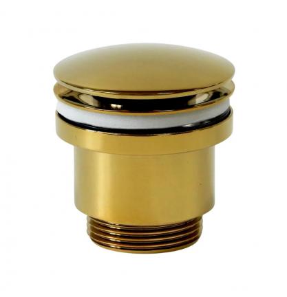 Донный клапан AICITY К0344 универсальный золотой